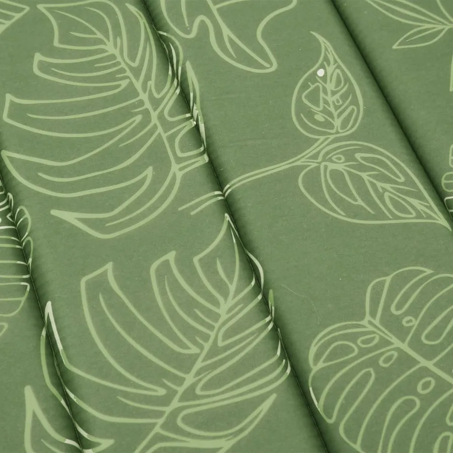 Coussin de chaise longue à motif de feuilles tissu oxford - 7