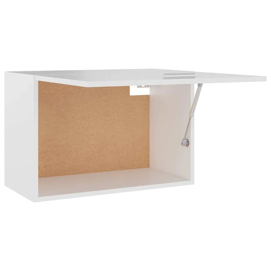 Armoire suspendue "Lyon" Blanc 60 x 31 x 40 cm Bois d'ingénierie - 5