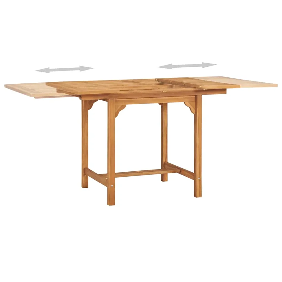 Ensemble à manger de jardin 5 pcs Bois de teck massif - 4