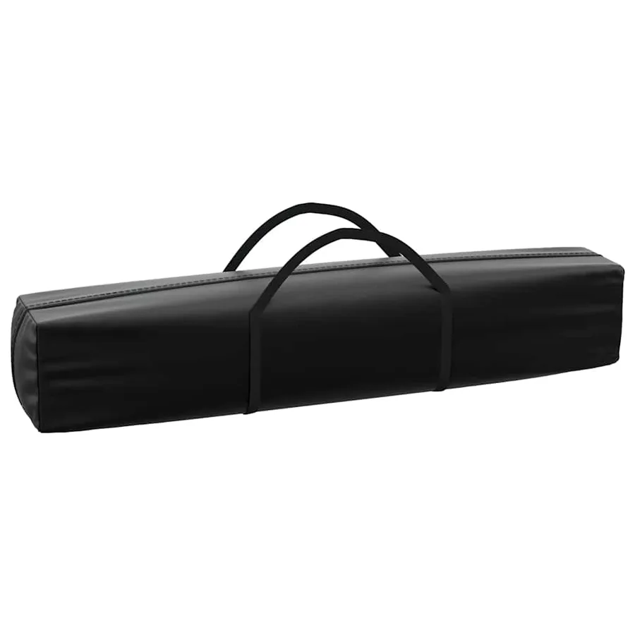 Tente de réception pliable avec parois Noir 2x2 m - 8