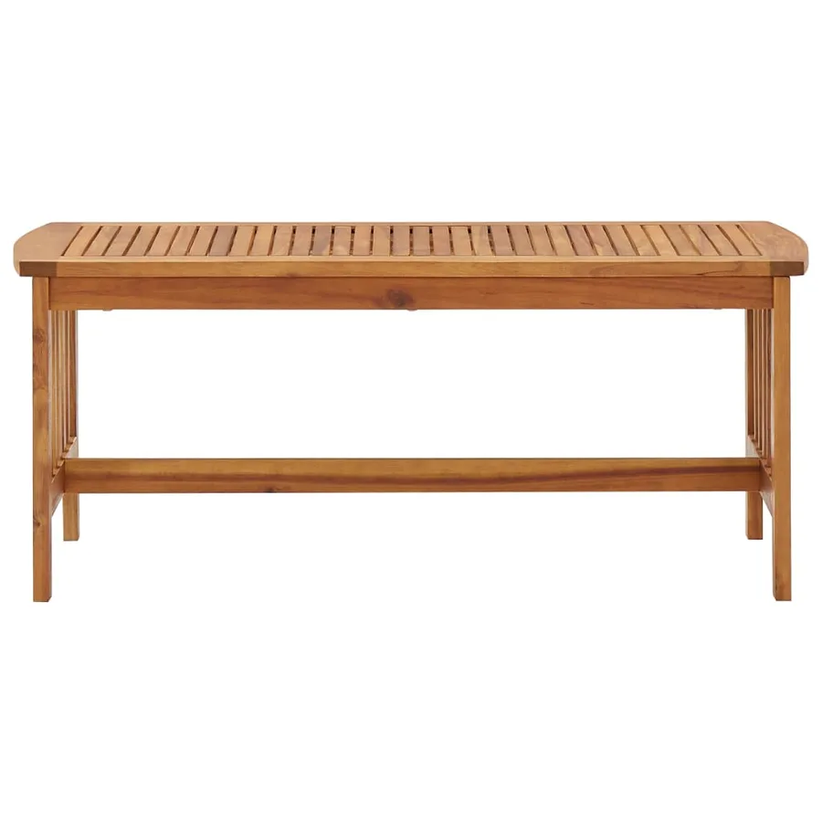 Table basse 102x50x43 cm Bois d'acacia solide - 2
