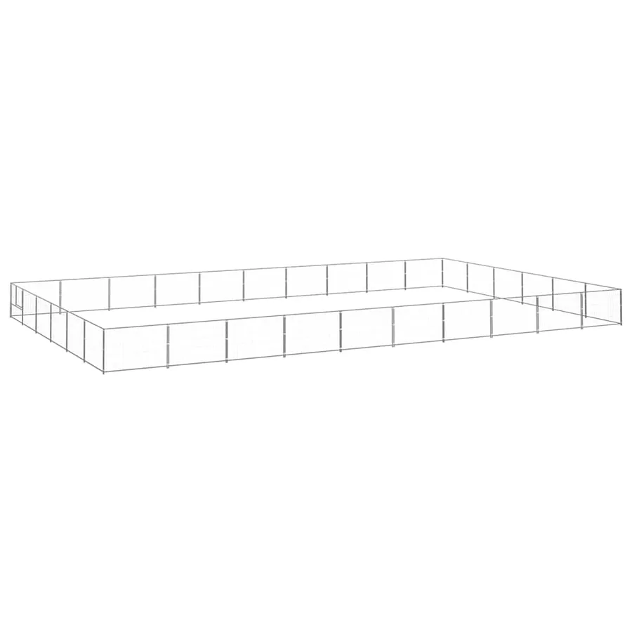 Chenil Argenté 60 m² Acier - 2