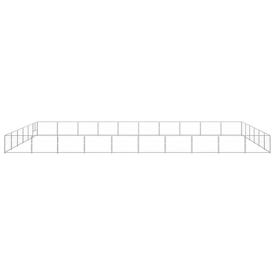 Chenil Argenté 60 m² Acier - 4
