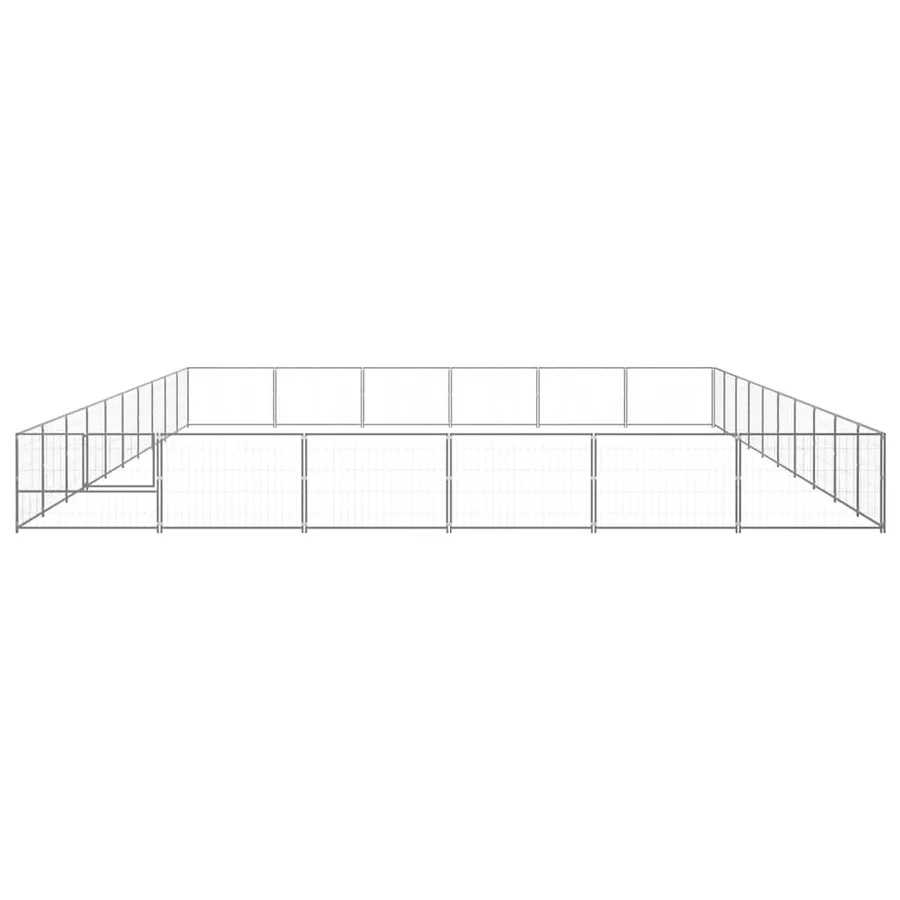 Chenil Argenté 60 m² Acier - 5