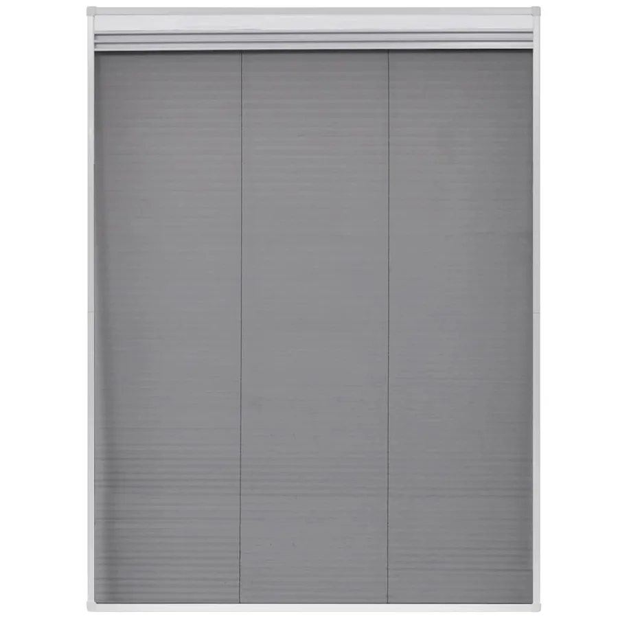Moustiquaire plissée pour fenêtre et store Aluminium 60 x 80 cm - 4