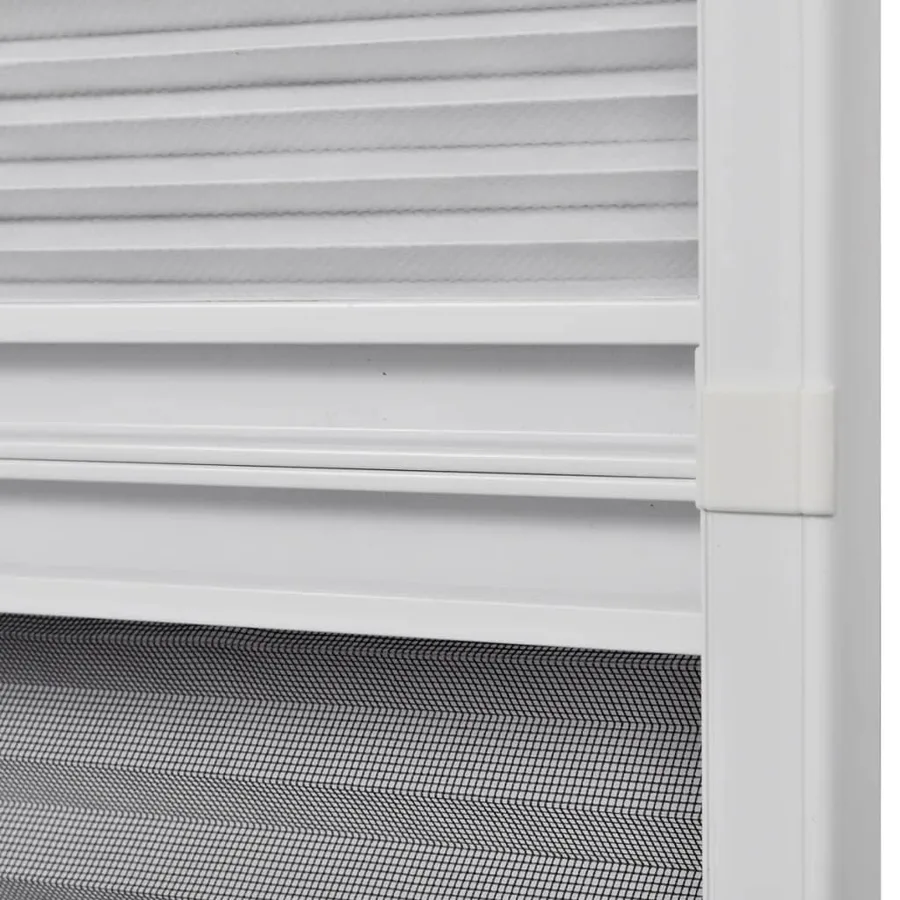 Moustiquaire plissée pour fenêtre et store Aluminium 60 x 80 cm - 6