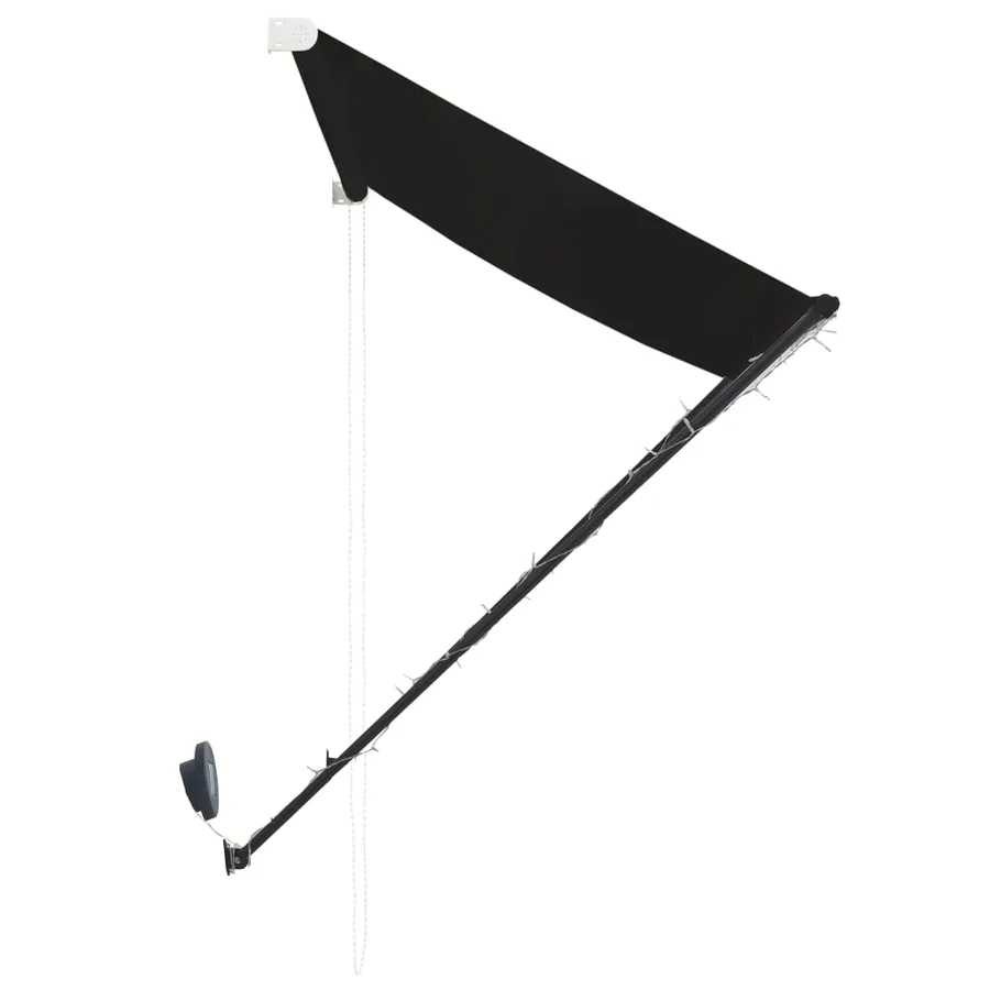 Auvent rétractable avec LED 250x150 cm Anthracite - 6