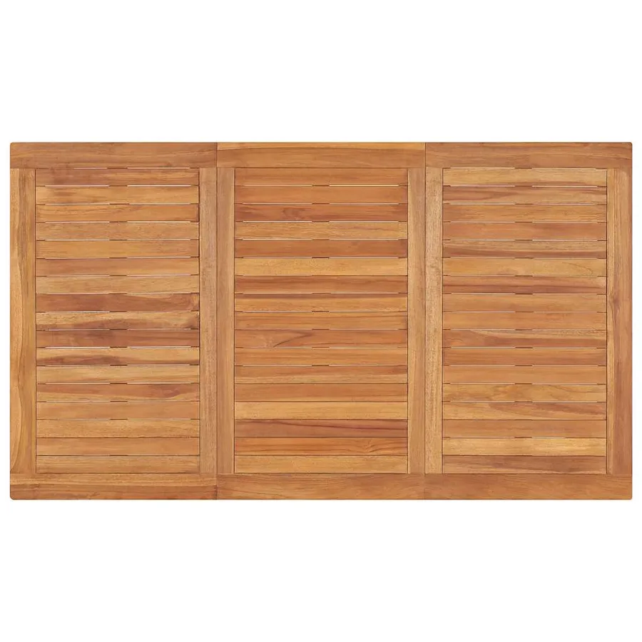 Ensemble à manger de jardin 3 pcs Bois de teck massif - 8