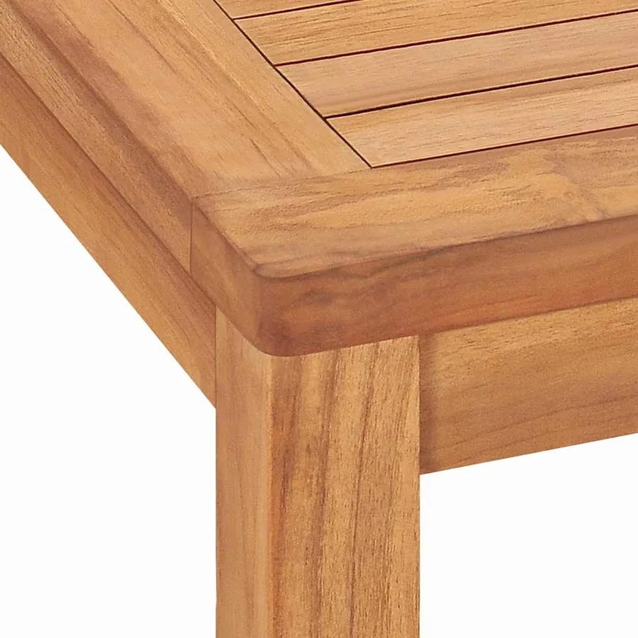 Ensemble à manger de jardin 3 pcs Bois de teck massif - 9