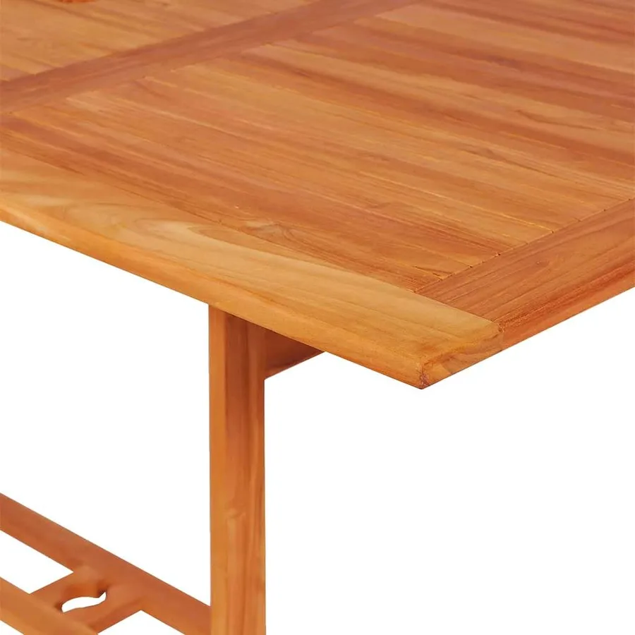 Ensemble à manger de jardin 9 pcs Bois de teck massif - 9