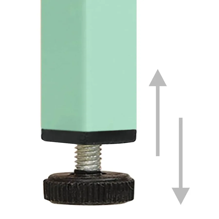 Garde-robe Vert menthe 90x50x180 cm Acier - 9