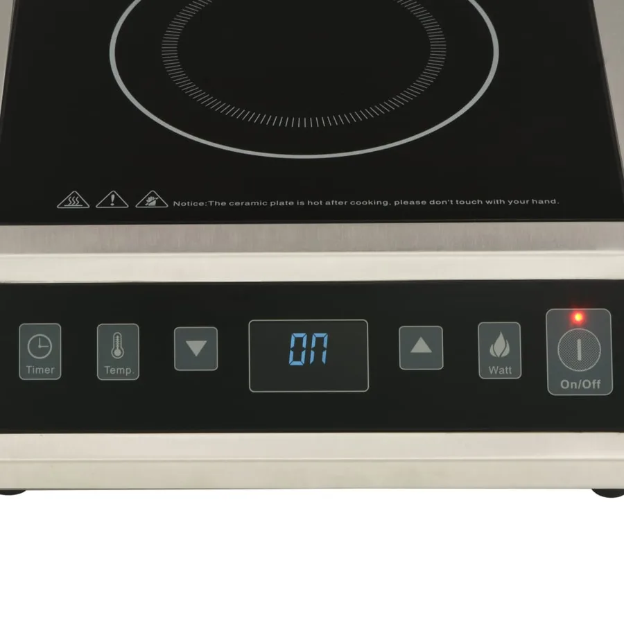 Table de cuisson à induction électrique et écran tactile 3500 W - 4