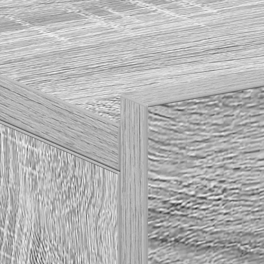 Tables de chevet flottantes 2 pcs Sonoma gris 40x30x15 cm - 10