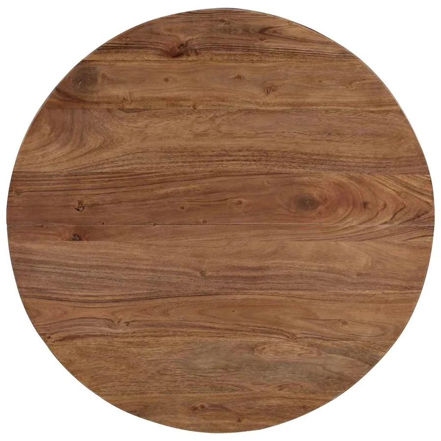 Table basse 65x65x32 cm Bois d'acacia solide - 8