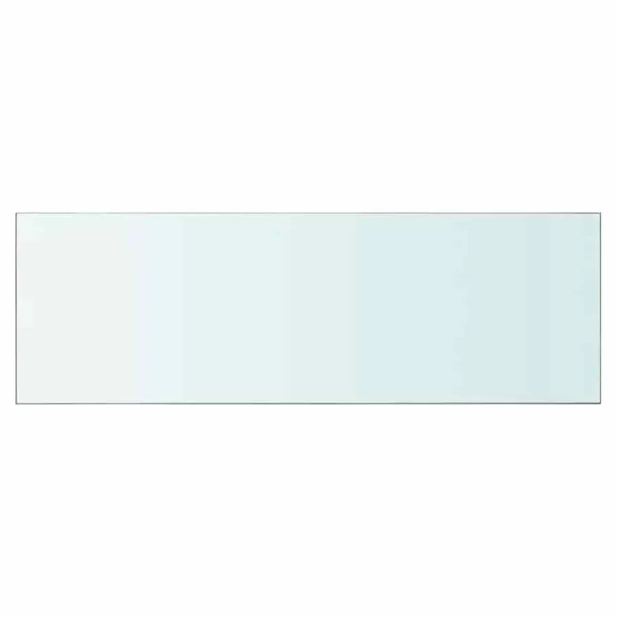 Panneaux d'étagère 2 pcs Verre Transparent 90 x 30 cm - 3