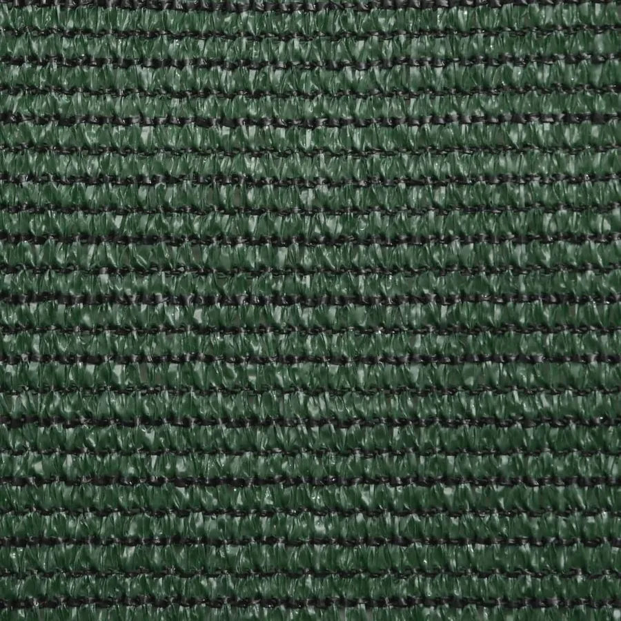 Voile d'ombrage 160 g/m² Vert foncé 4x4x4 m PEHD - 9