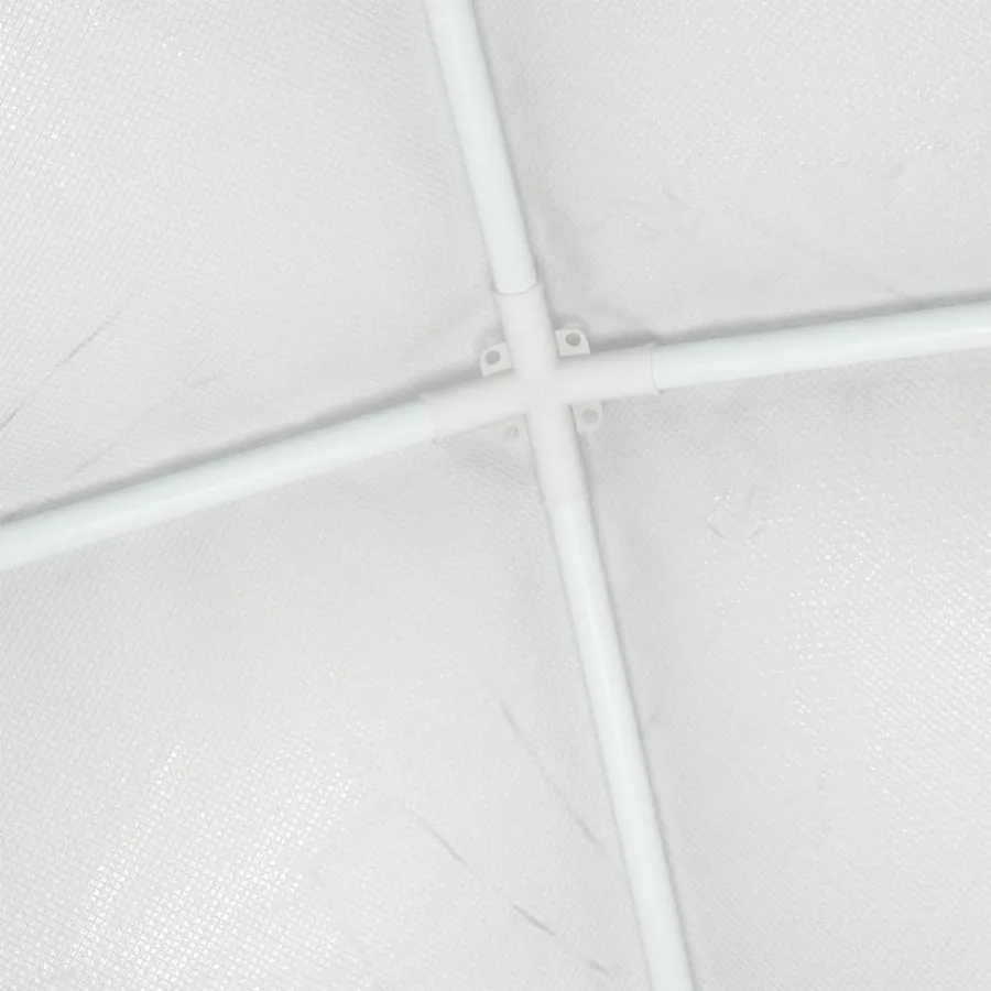 Tente de réception 2,5x2,5 m Blanc - 7