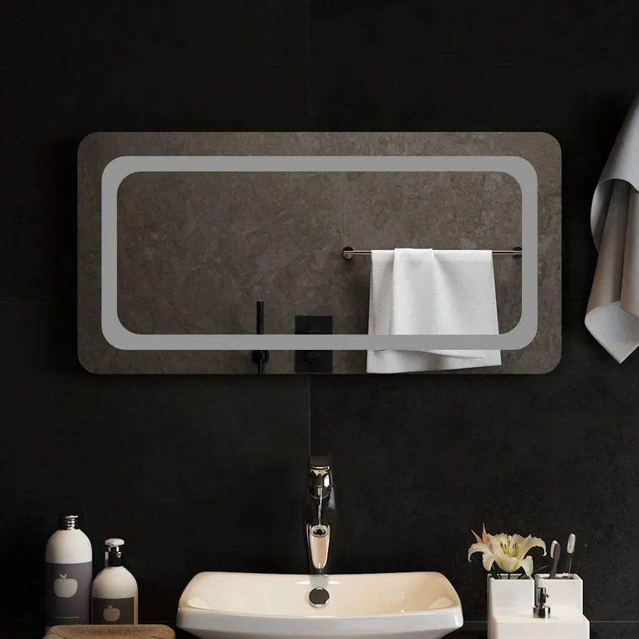 Miroir de salle de bain à LED 80x40 cm - 3