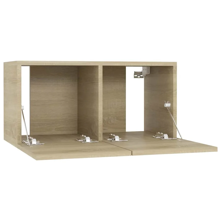 Meubles TV suspendus 2 pcs Chêne sonoma 60x30x30 cm - 6