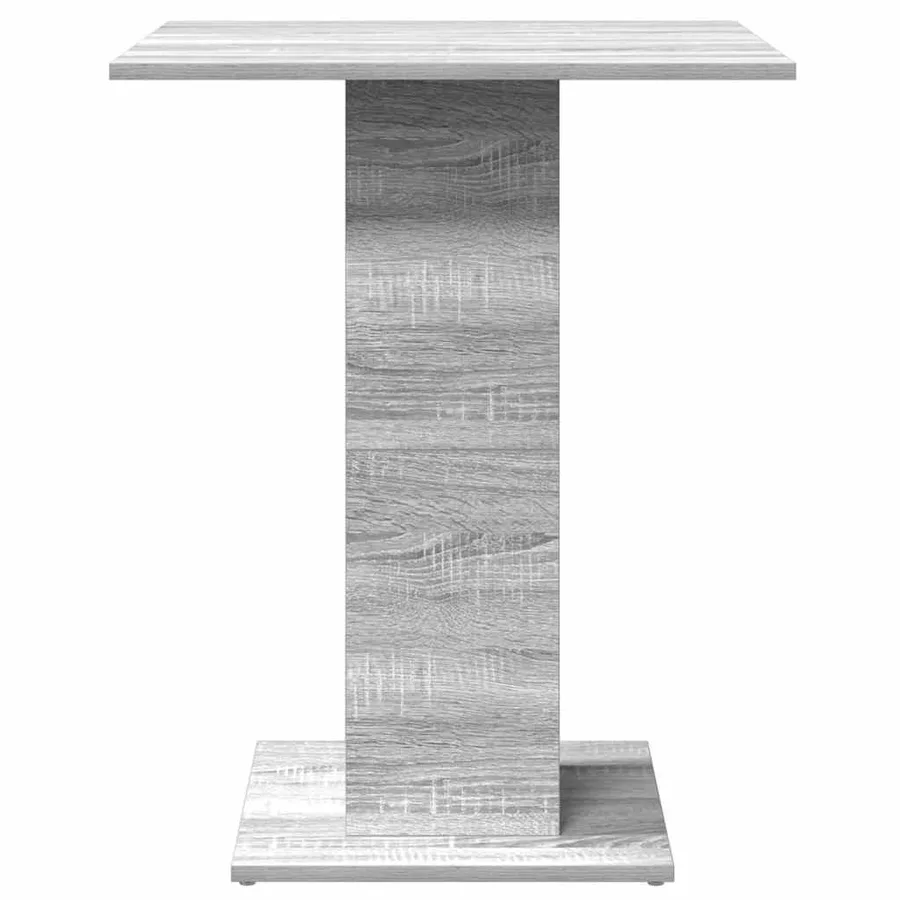 Table de bistro Sonoma gris 60x60x75 cm Bois d'ingénierie - 5