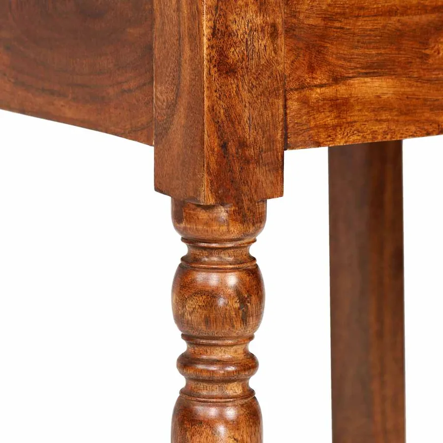 Chaises à manger lot de 2 Bois finition couleur miel classique - 5