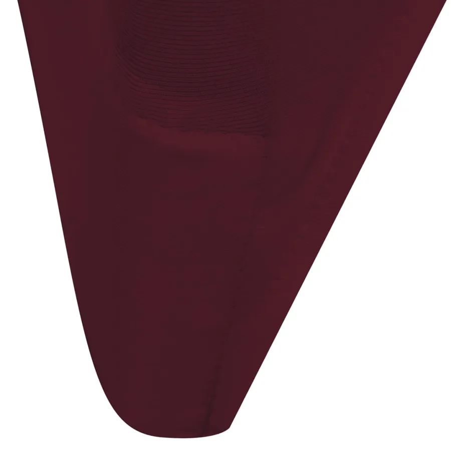 Housses élastiques de chaise Bordeaux 12 pcs - 7