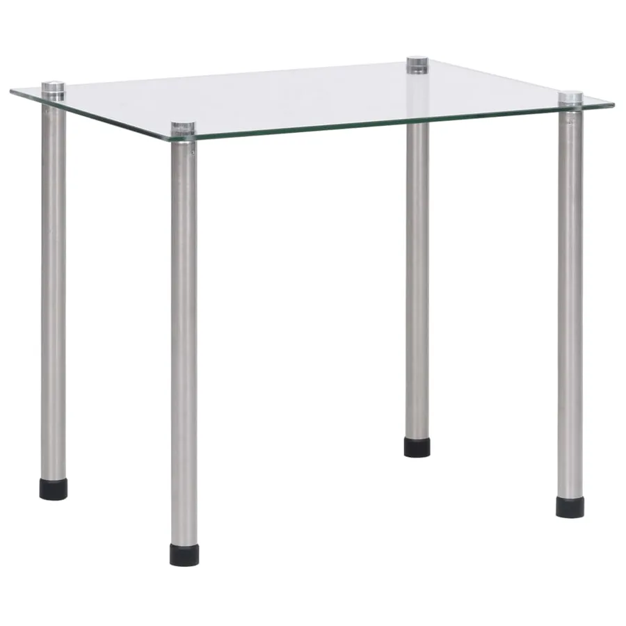 Tables gigognes 3 pcs Transparent Verre trempé - 3
