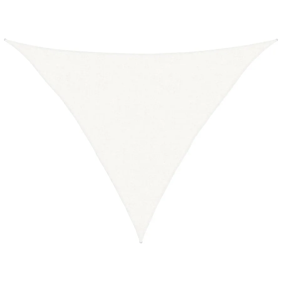 Voile d'ombrage 160 g/m² Blanc 2,5x2,5x3,5 m PEHD - 2