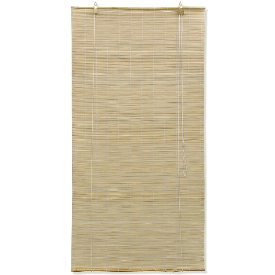 Store à rouleau bambou naturel 150x220 cm - 2