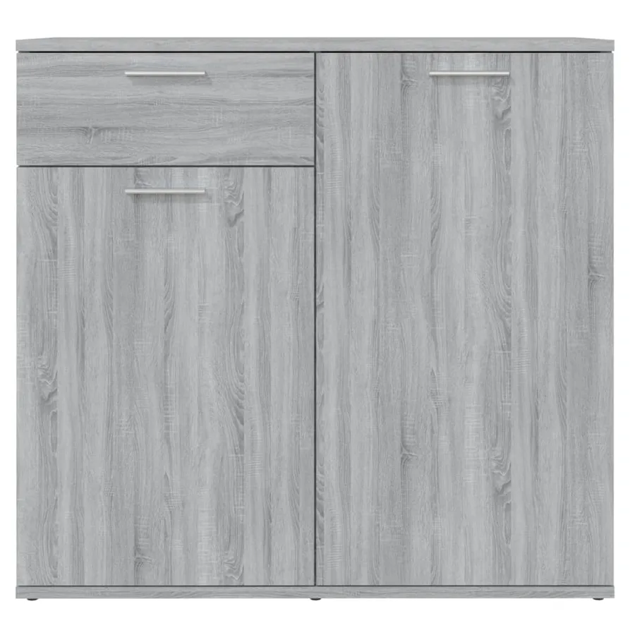 Buffet Sonoma gris 80x36x75 cm Bois d'ingénierie - 3