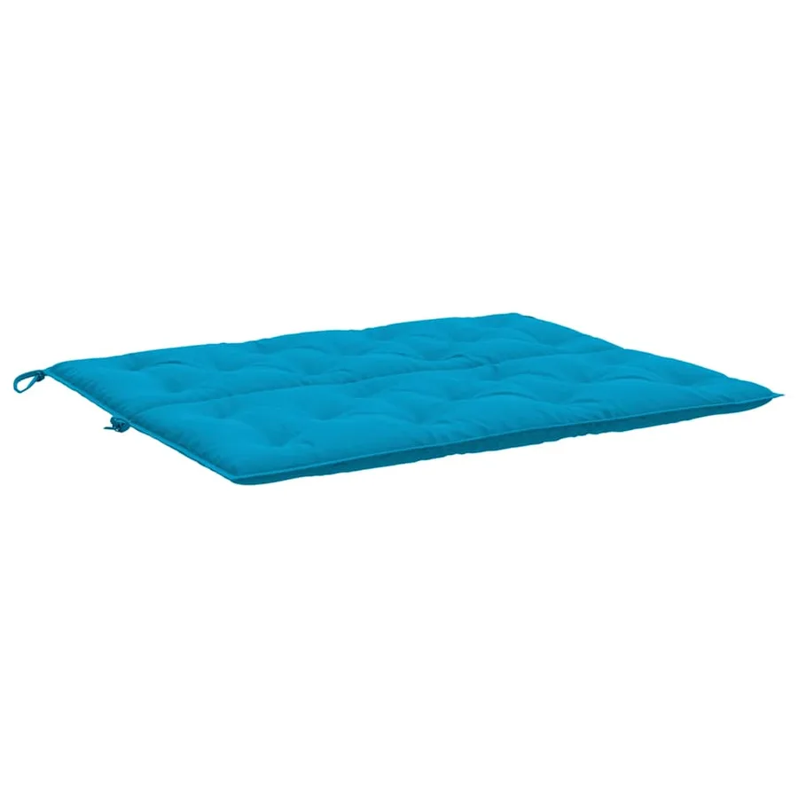 Coussin de banc de jardin bleu clair tissu oxford - 5