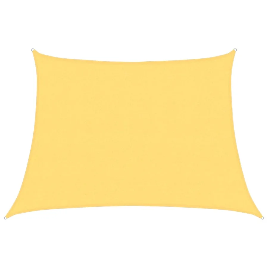 Voile d'ombrage 160 g/m² Beige 4/5x3 m PEHD - 2