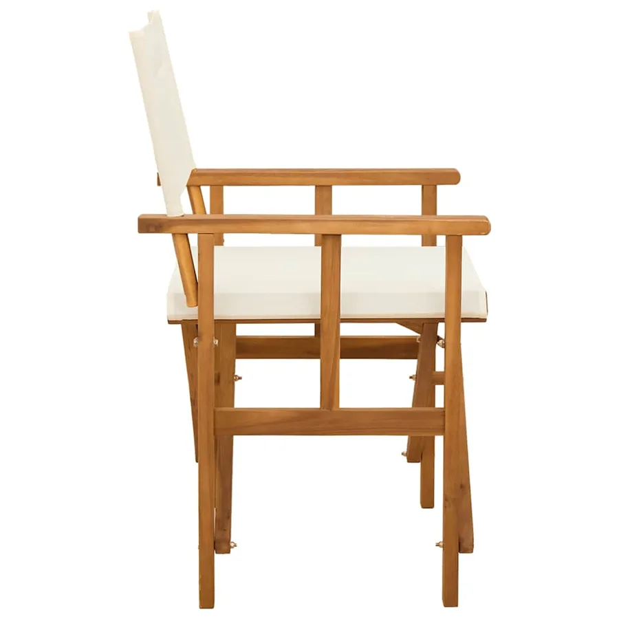 Chaise de metteur en scène Bois massif d'acacia - 4