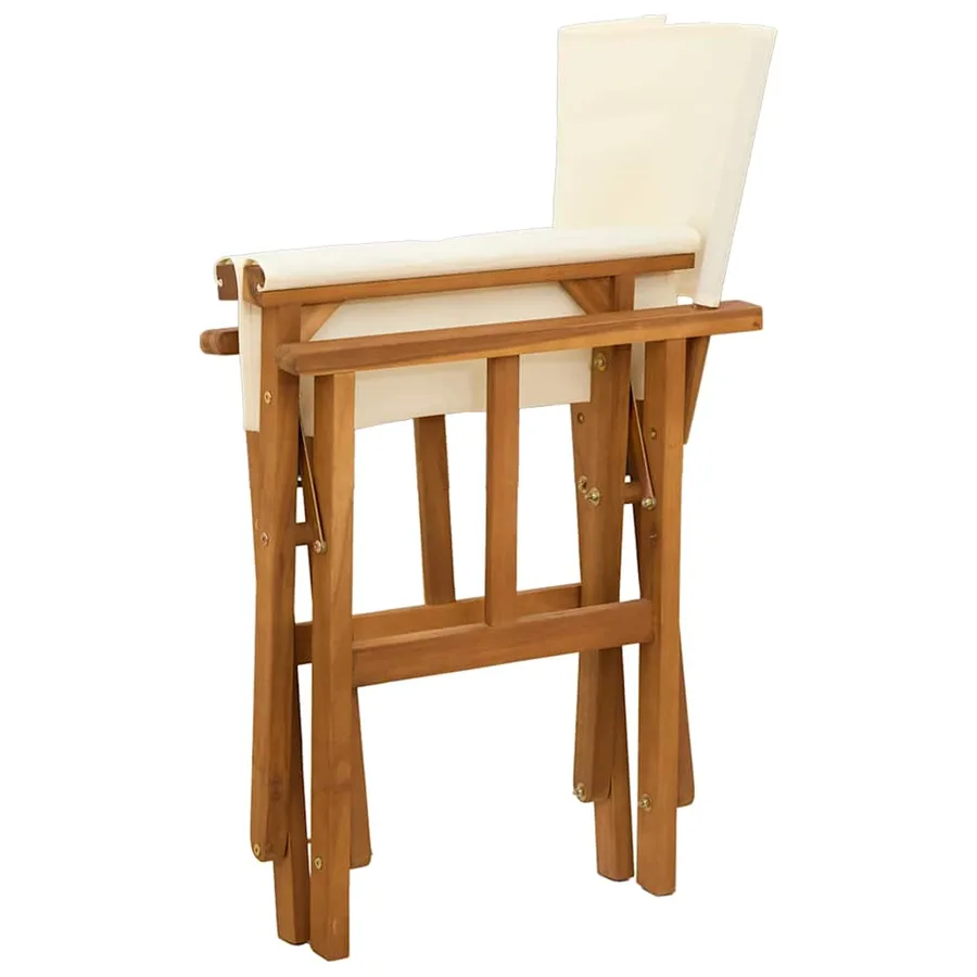 Chaise de metteur en scène Bois massif d'acacia - 6