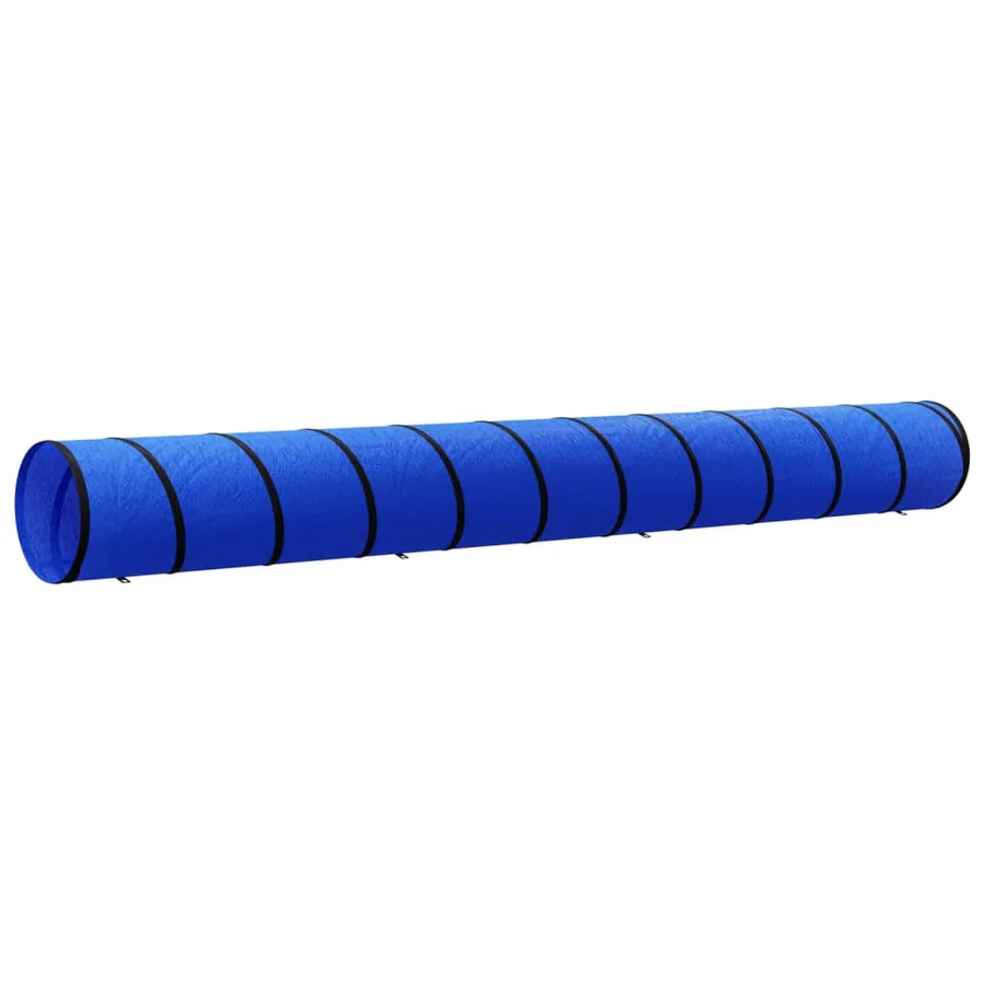 Tunnel pour chien bleu Ø 55x500 cm polyester - 2