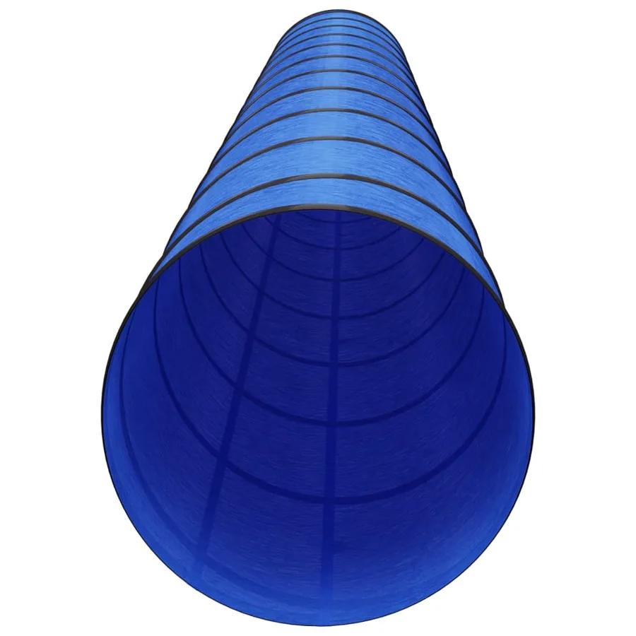 Tunnel pour chien bleu Ø 55x500 cm polyester - 4