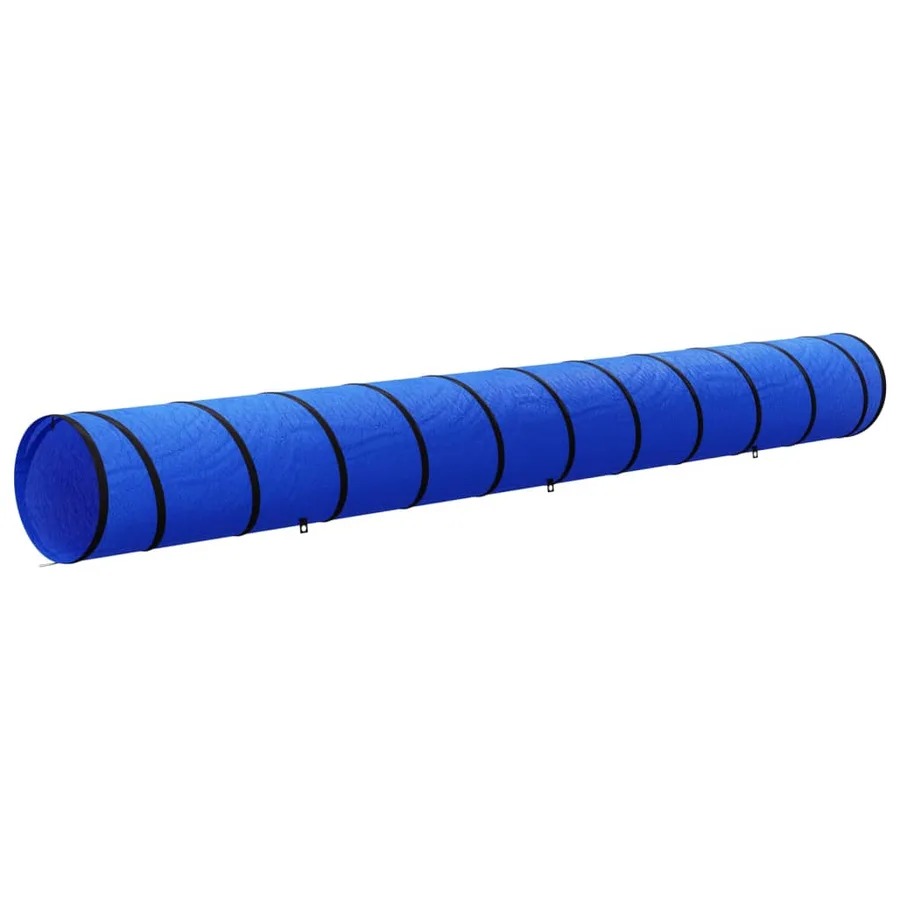 Tunnel pour chien bleu Ø 55x500 cm polyester - 5
