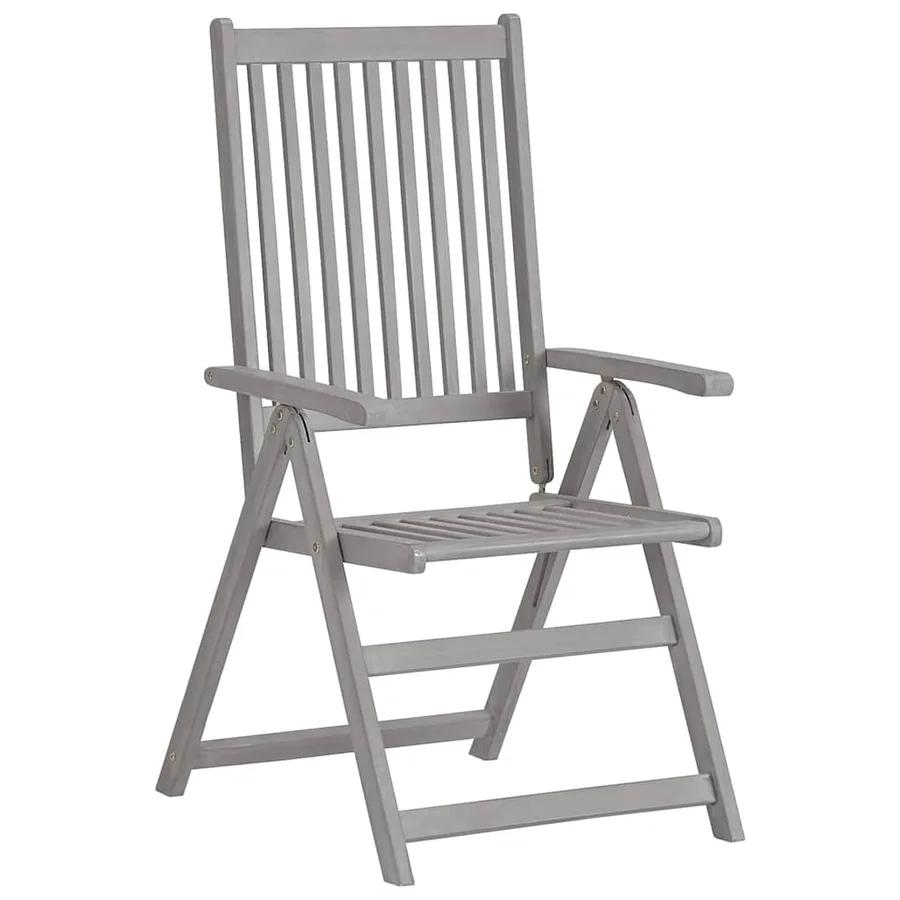 Ensemble à manger de jardin 7 pcs Bois d'acacia massif - 7