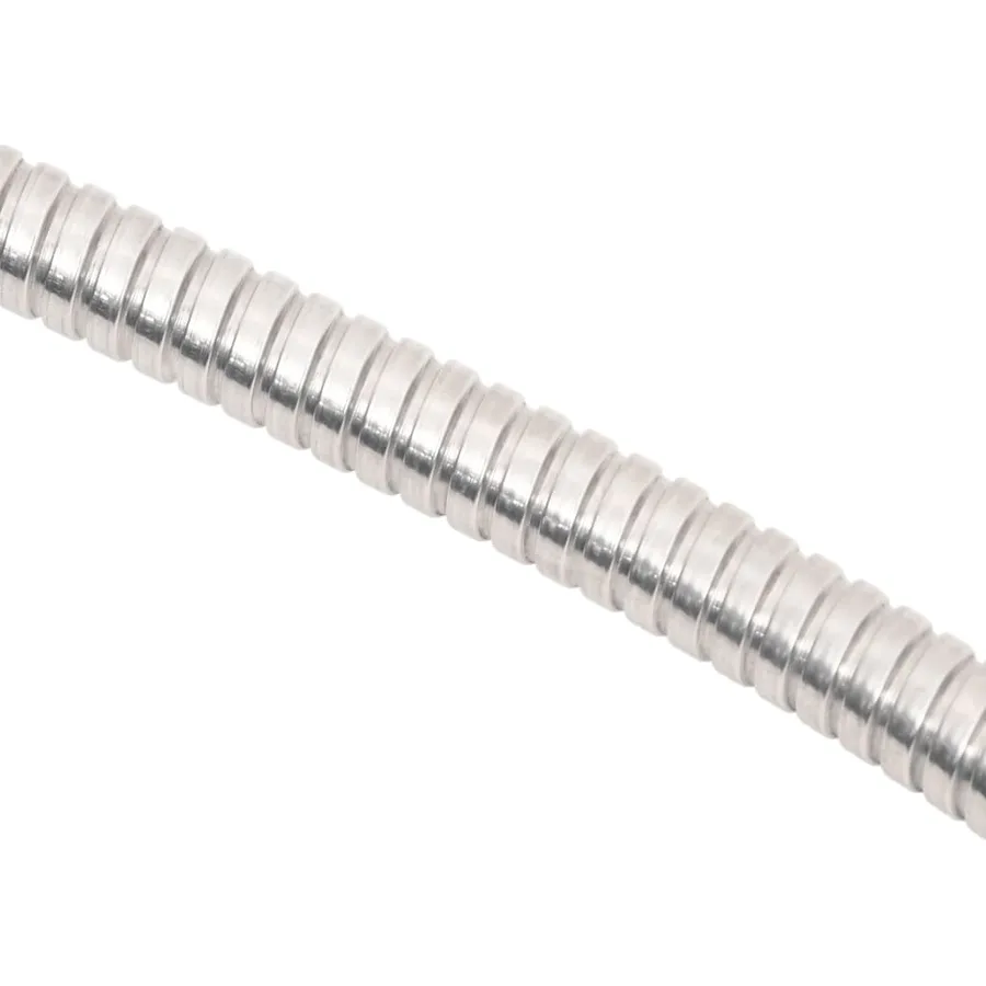 Tuyau d'arrosage et buse de pulvérisation argenté 0,6" 15m inox - 4