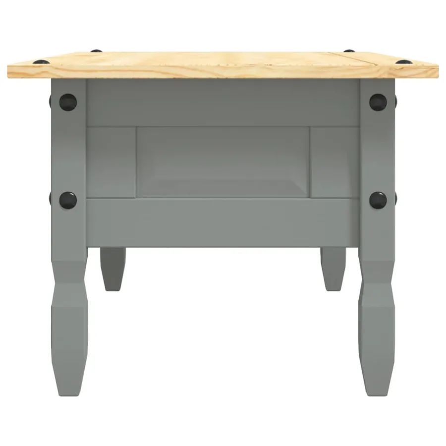 Table basse Pin mexicain Gamme Corona Gris 100x55x44 cm - 5