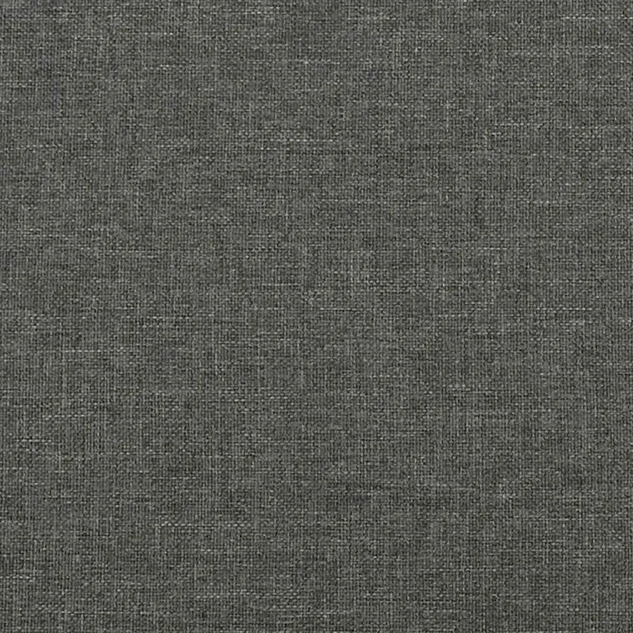 Cadre de lit sans matelas gris foncé 80x200 cm tissu - 8
