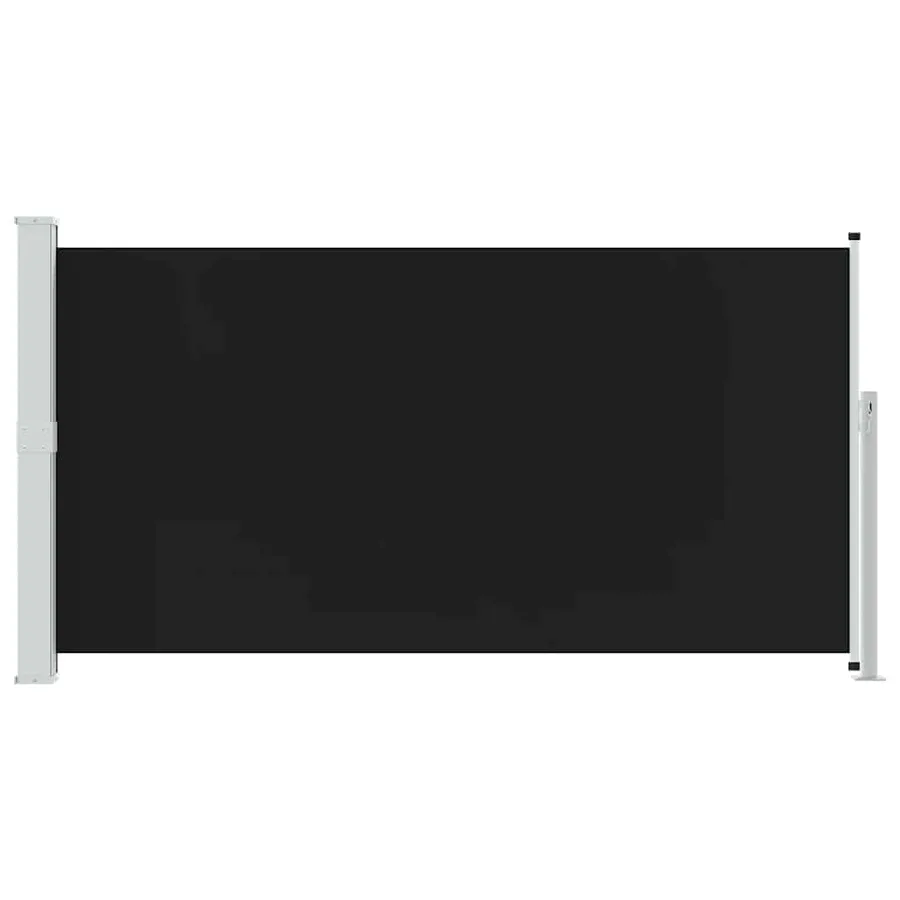 Auvent latéral rétractable de patio 170x300 cm Noir - 3