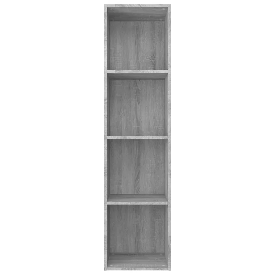Bibliothèque/Meuble TV Sonoma gris 36x30x143 cm - 3