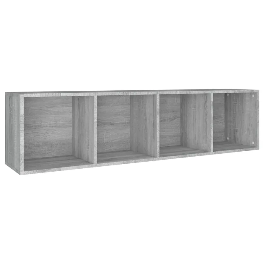 Bibliothèque/Meuble TV Sonoma gris 36x30x143 cm - 5