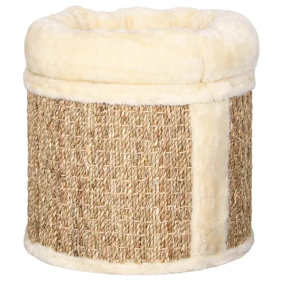 Maison pour chat avec coussin de luxe 33 cm Herbiers marins - 4