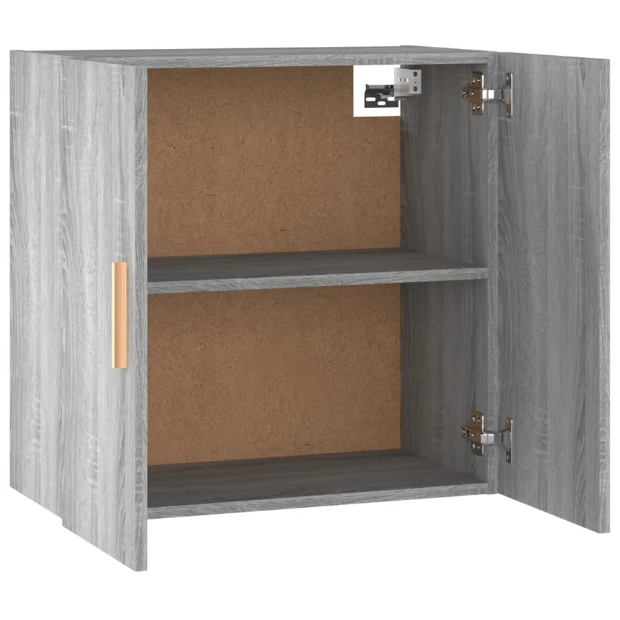 Armoire murale Sonoma gris 60x30x60 cm Bois d'ingénierie - 8