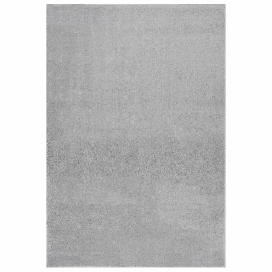 Tapis shaggy doux lavable 160x230 cm Antidérapant Gris - 2