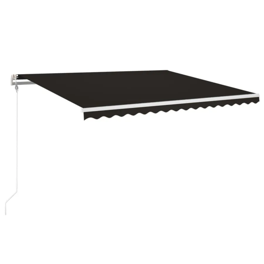 Auvent rétractable automatique 400x350 cm Anthracite - 2