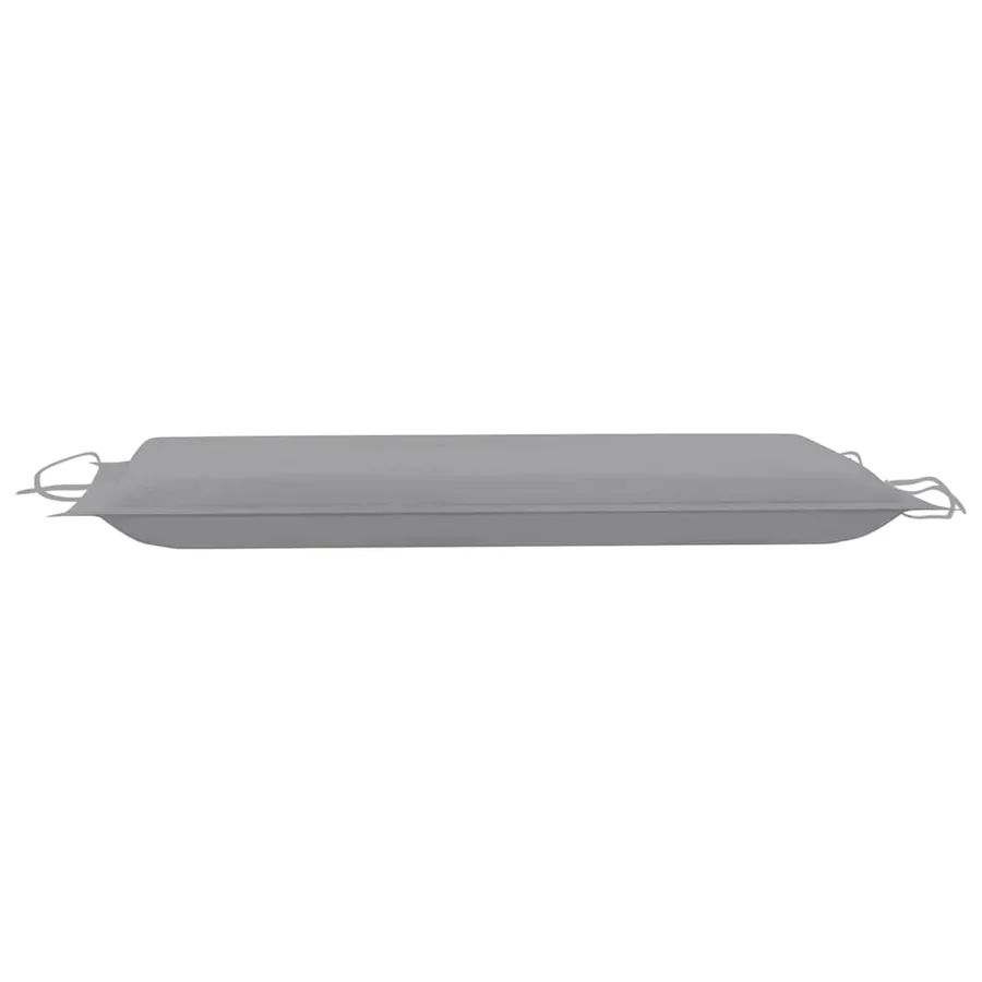 Chaises longues lot de 2 avec table et coussins Acacia solide - 14