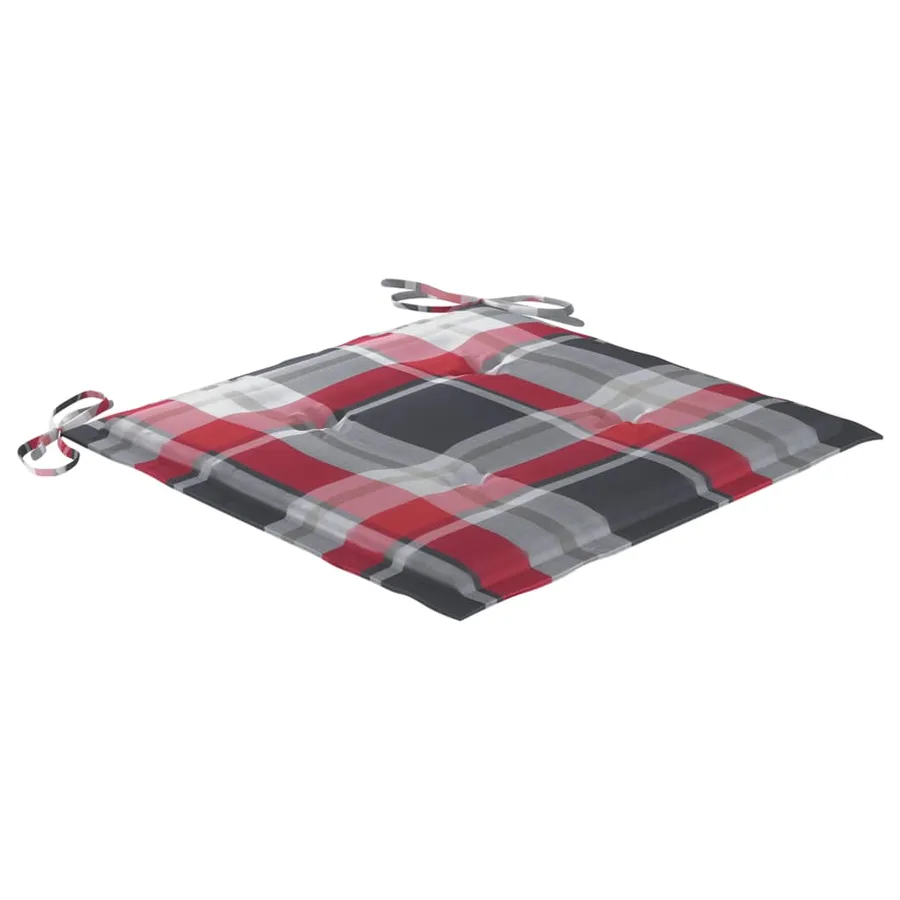 Chaises pliables de jardin avec coussins lot de 6 Bois de teck - 8